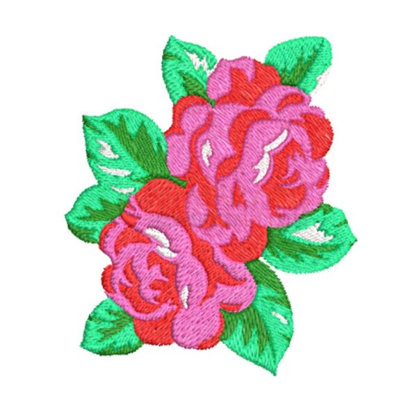 Floral machine Embroidery Card Designs (14bro002) - Sai Thread Arts